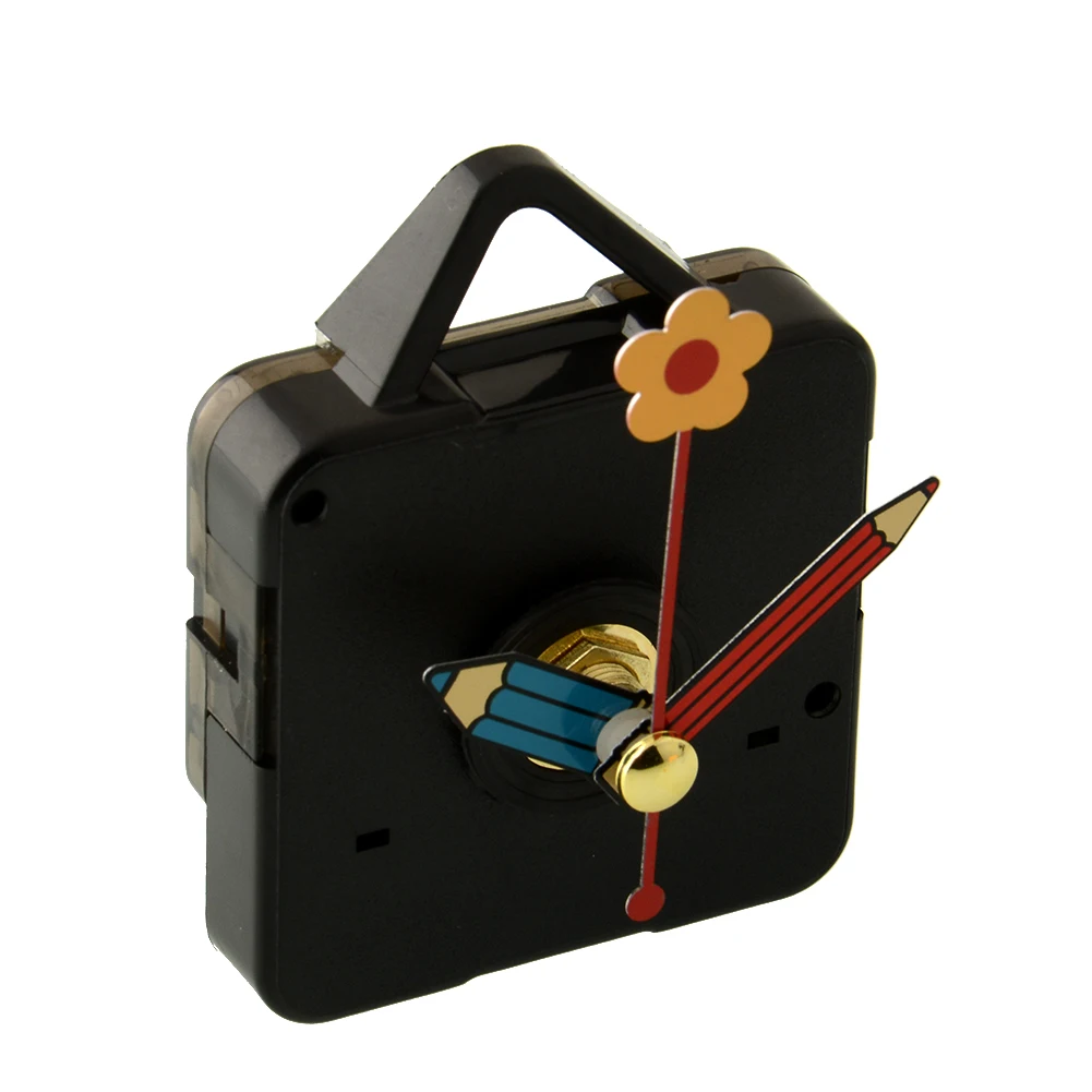 

Silence Quartz Clock Movement Mechanism Blue Pencil Hands DIY Living Bed Room Home Decoration Decor Gift