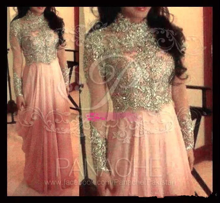 pink-a-line-high-neck-long-sleeves-arabic-muslim-evening-dresses-2015-chiffon-long-beaded-crystal-prom-dresses-custom-made-bo5728