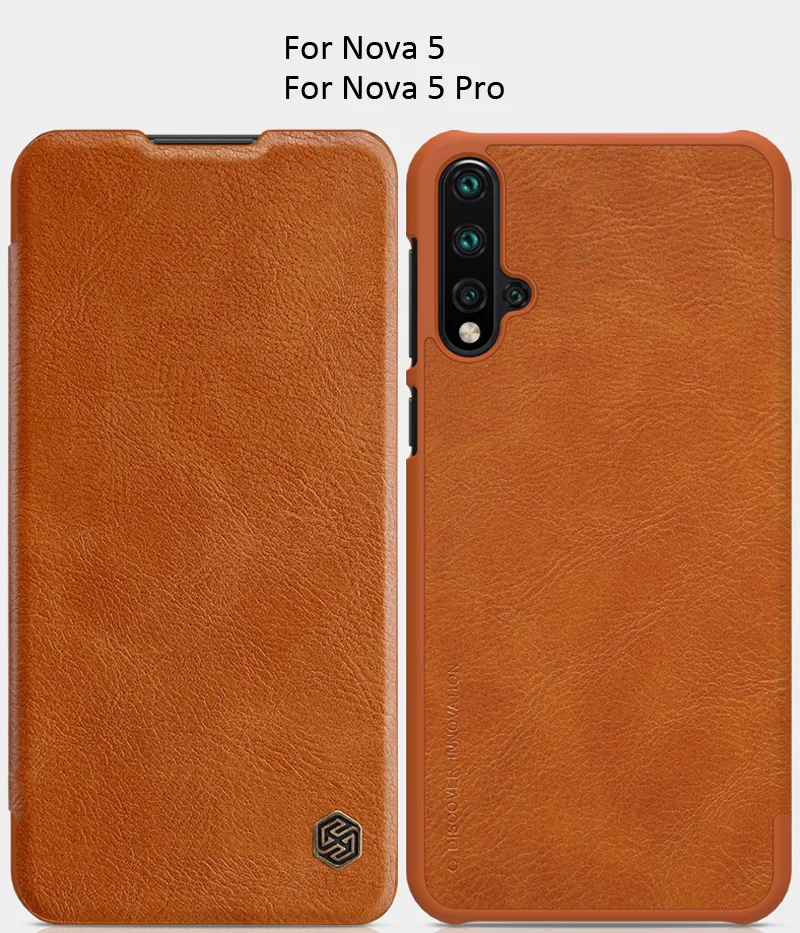 Nillkin Qin Книга Флип кожаный чехол для huawei Nova 5 Pro 5i| |