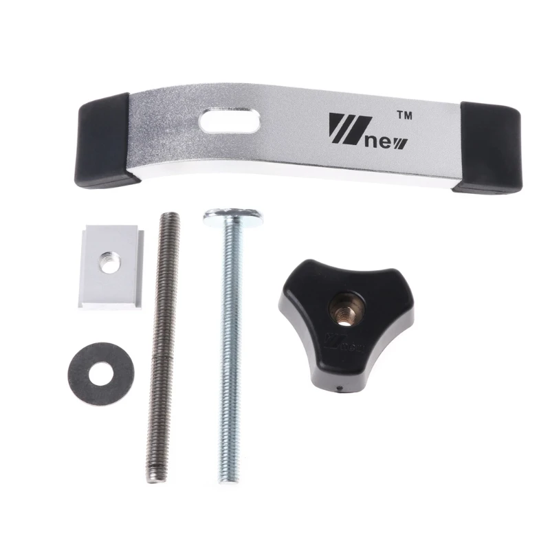

8mm Metal Quick Acting Hold Down Clamp Set for T-Slot T-Track DIY Woodworking #Aug.26