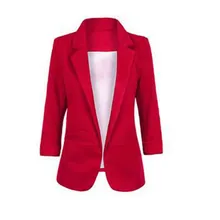 Korean Candy Color Veste Femme Office Ladies Blazer Feminino Suit Patchwork Women Blazers Jackets 2017 Bleiser Mujer Yellow Coat