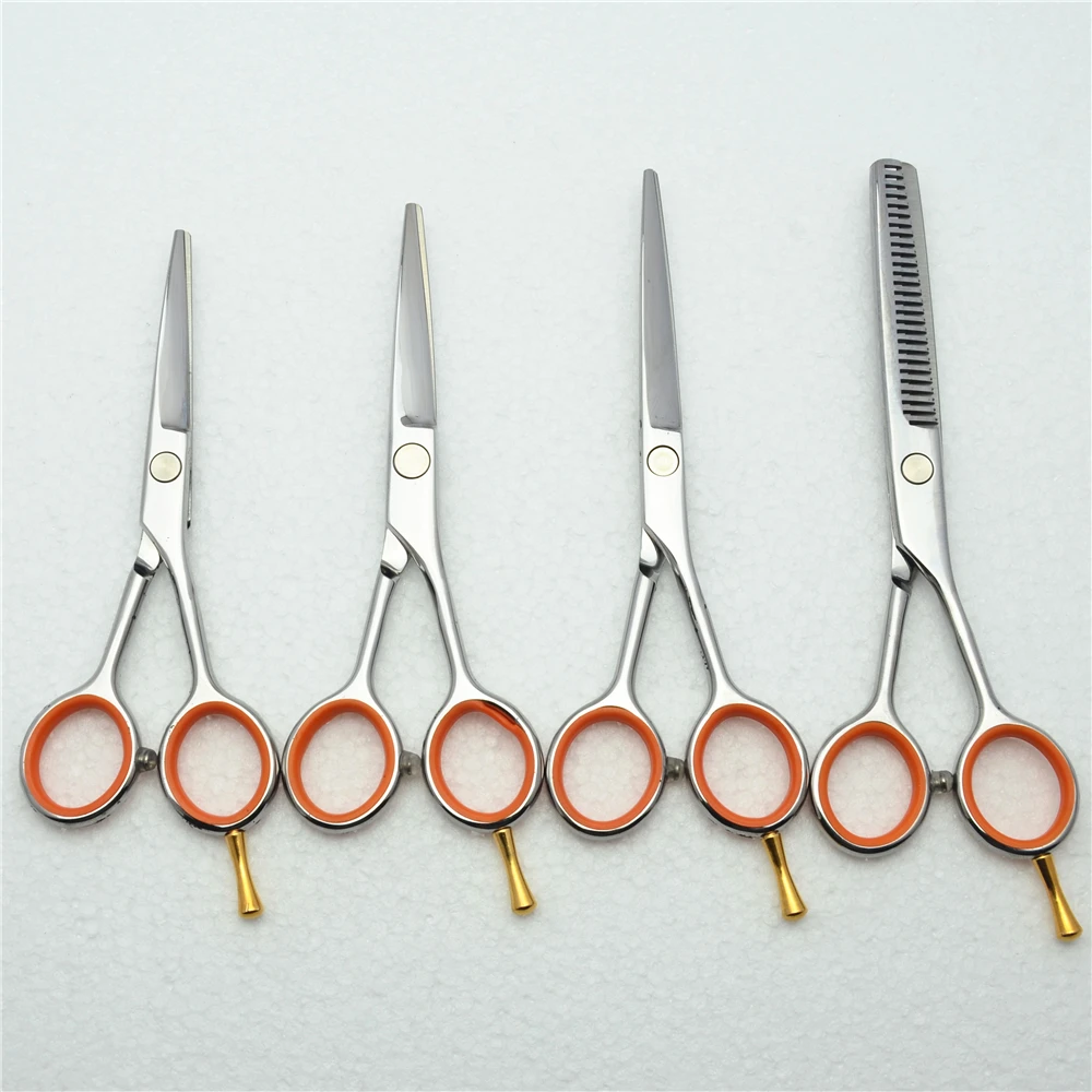 4'' 12cm Customized Brand Professional Human Hair Styling Scissors