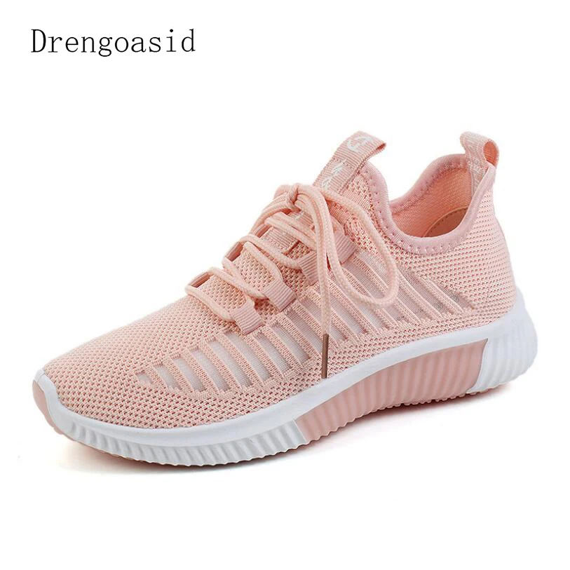 

2019 Light Weight Women Breathable Running Shoes Outdoor Jogging Walking Lightweight Shoes Comfortable Outdoor Walking Sneakers