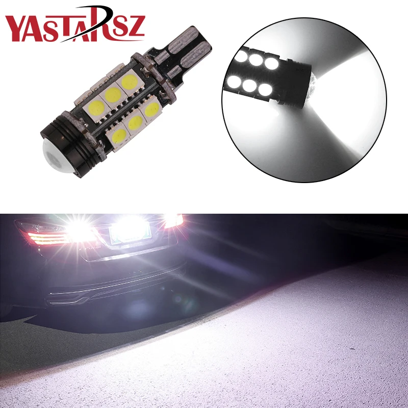 

1PCS car light W16W LED T15 LED bulb reverse light 921 912 5050 SMD COB car external rear light 12V 6000K white car shape