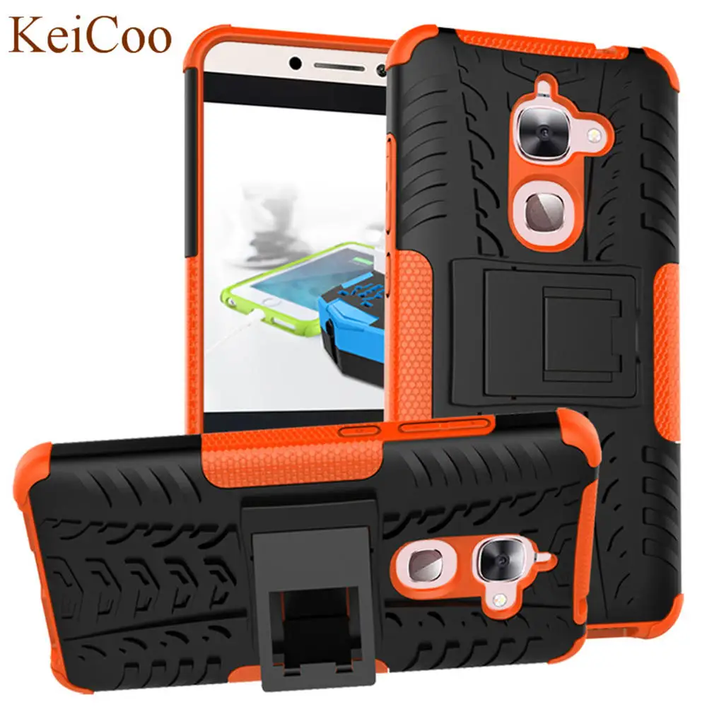 

Hybrid Armor Cases For LeEco Le S3 2016 32GB X522 Cases TPU Silicone Heavy Duty Covers For LeEco Le S3 Dual SIM Full Housing