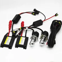 12 V 55 W H4 Bi комплект для ксеноновых ламп H4 hid Привет Низкий Би-свет ксенона haedlight 55 W 6000 K 8000 K 4300 K 10000 k 9004 9007 H13 Лампа Комплект