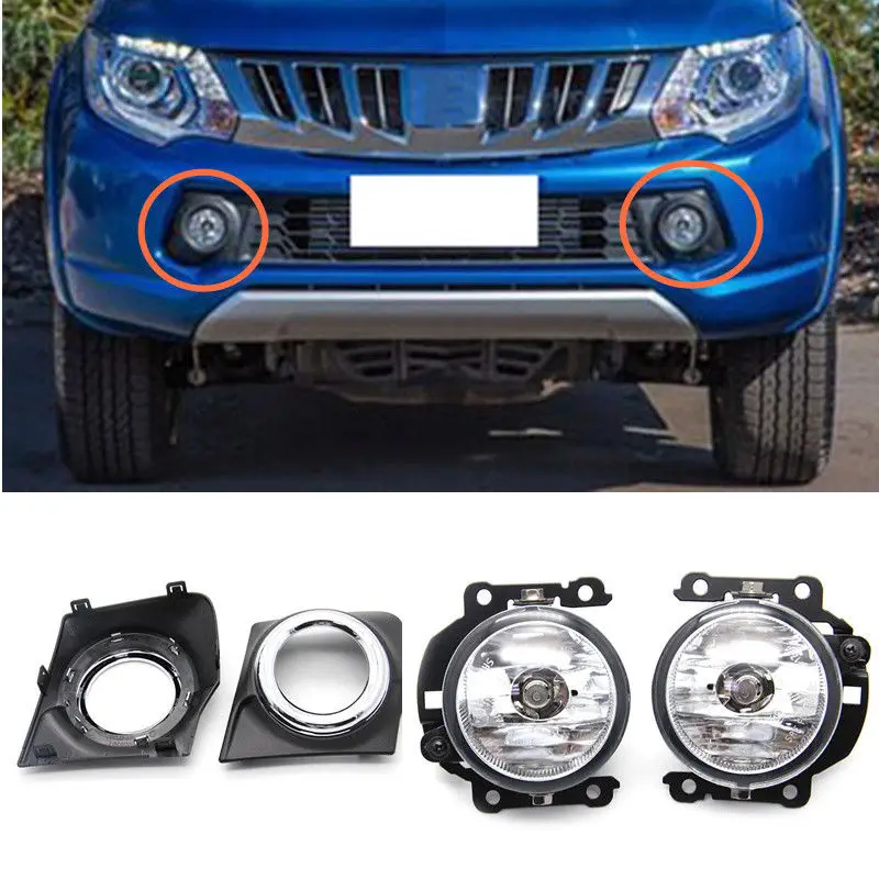 

Auto Refit For Mitsubishi Triton 2015-2016 A Set Front Fog Lamp