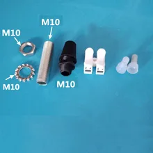 10 шт./лот 10 15 20 25 мм лампа зуб трубки, провода кабельный разъем DIY светильник