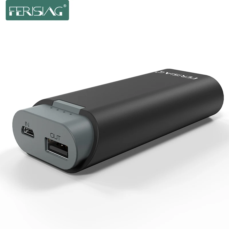 imágenes para FERISING PowerBank 5200 mAh 18650 banco de la Energía Banco Portable Externo de La Batería Cargador Universal de Teléfono Móvil para Móviles Tablets imágenes para FERISING PowerBank 5200 mAh 18650 banco de la Energía Banco Portable Externo de La Batería Cargador Universal de Teléfono Móvil para Móviles Tablets