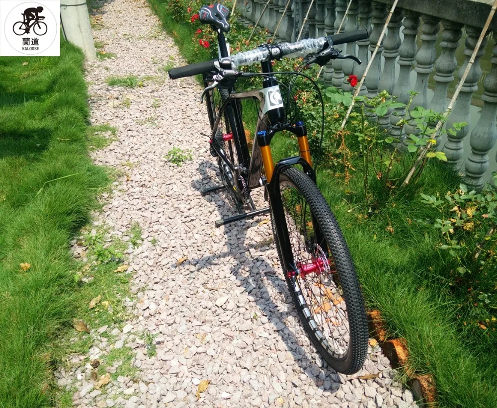 Discount Kalosse Air front fork  tyre dirt bike   29er  mountain bike   29*19 inch 24/27/30speed  19inch mountain bicycle 3