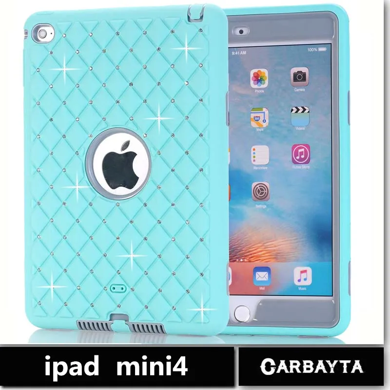 

For iPad Mini 4 stars design colorful silicone tablet shell drop resistance