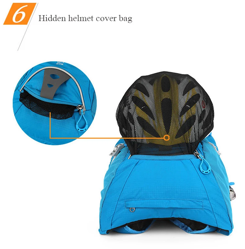 Best 20L Ergonomic Waterproof Bicycle Backpack Ventilated Cycling Climbing Travel Running Portable Backpack Outdoor Sports Water Bags 9