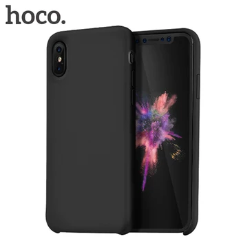 

HOCO Case for iphone X XR All-inclusive Silicone + PC Candy Colorful Plain Luxury Business for Apple iPhone XS MAX Back Cases