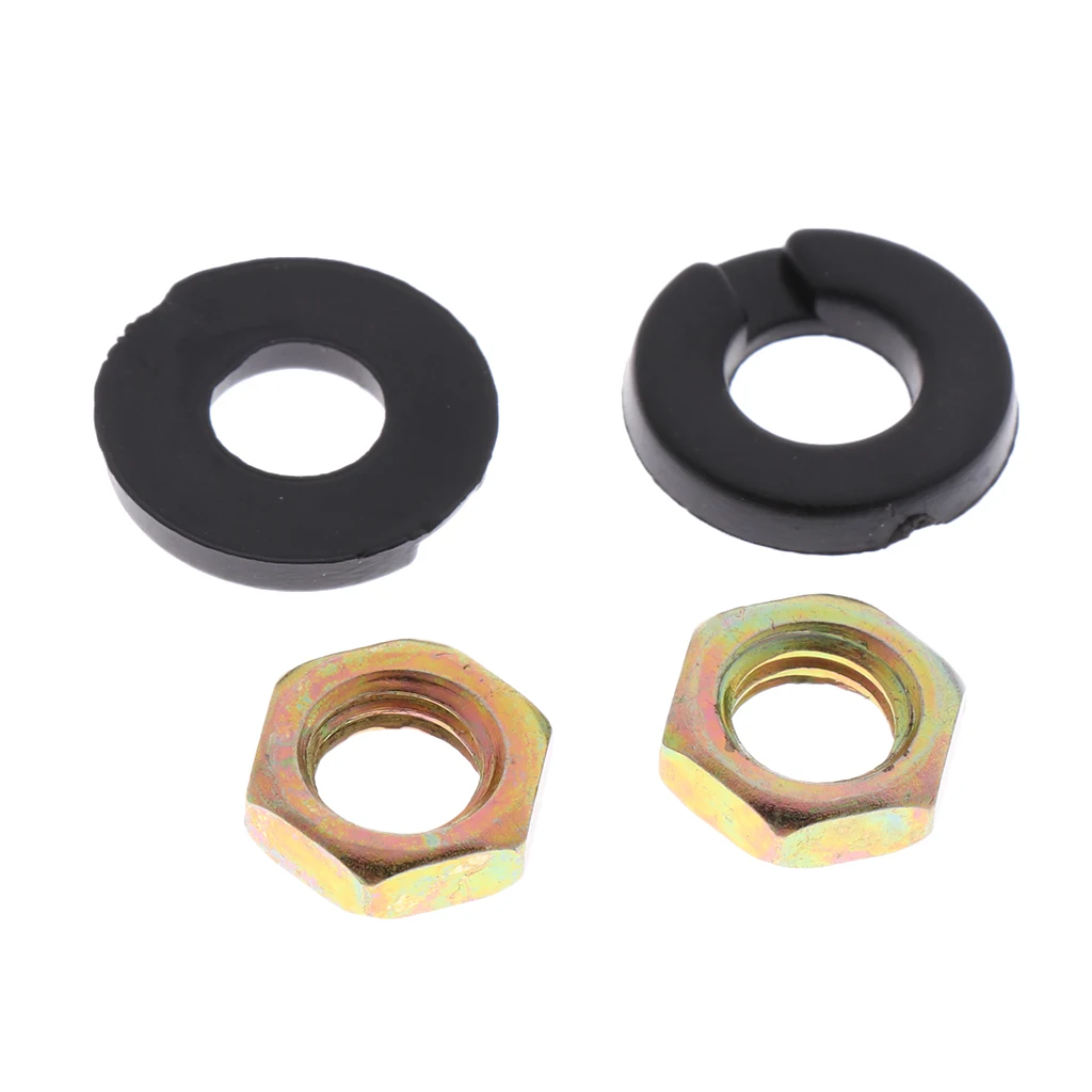 1 Pair Car Wiper Hood Windshield Water Spray Nozzle Washer with LED Light Rubber Plastic Metal
