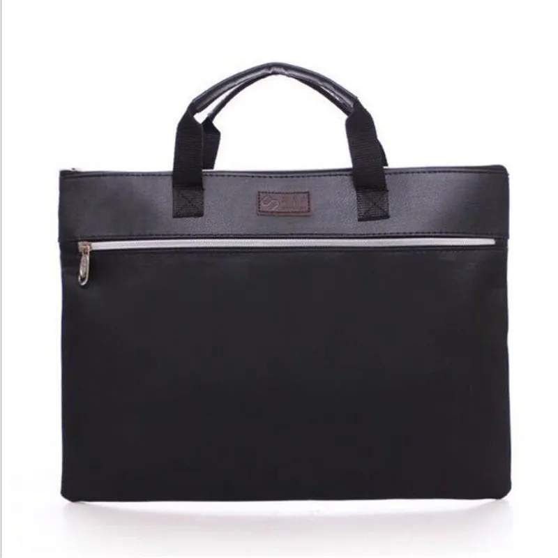 INHO CHANCY брендовый портативный портфель с двойной молнией, Кожаная Сумка для документов, сумка для совещаний