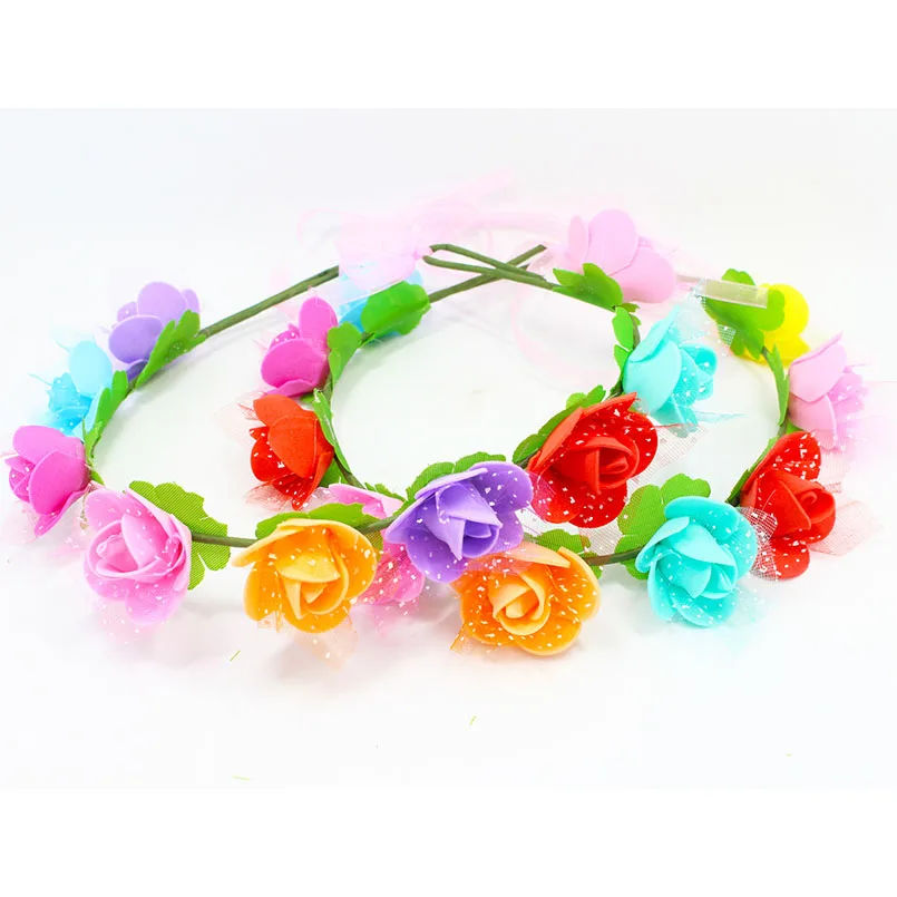 flower garland style 4-Random color 1