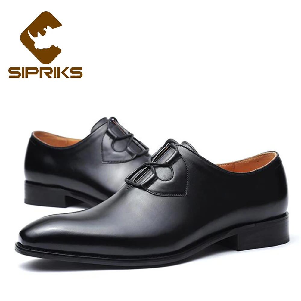 burgundy and black dress shoes