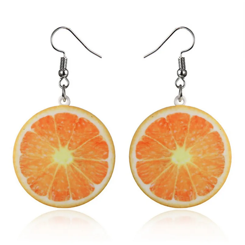 

Large Fruit Strawberry Pineapple Drop Dangle Hook Earrings Women Jewelry Gift Dropshipping May11