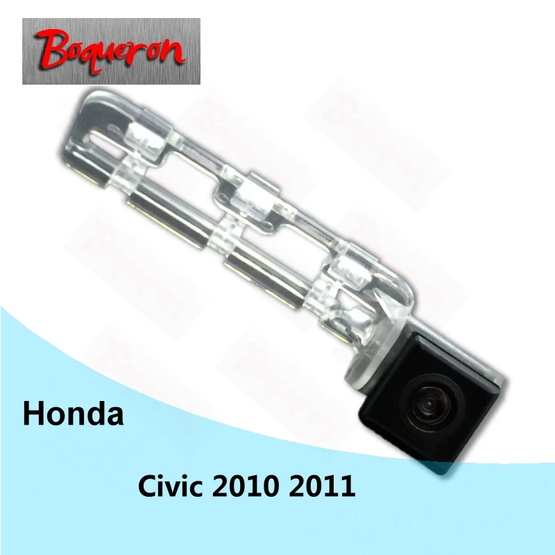 

BOQUERON for Honda Civic 2010 2011 SONY Waterproof HD CCD Car Camera Reversing Reverse rear view camera License Plate Lamp