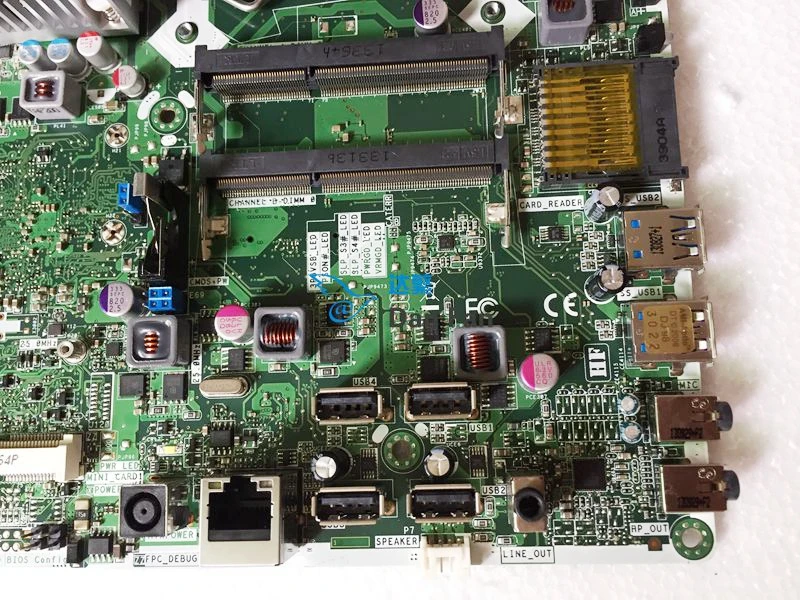 708236 001 для ноутбука HP Pavilion 23 B230CX материнская плата AIO IPIVB AT 721377 501 Материнская 100%