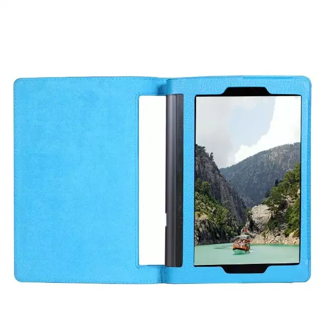 Чехол подставка из ПУ кожи для Lenovo yoga tab 3 pro X90F lychee защитный чехол x90f сумка йоги