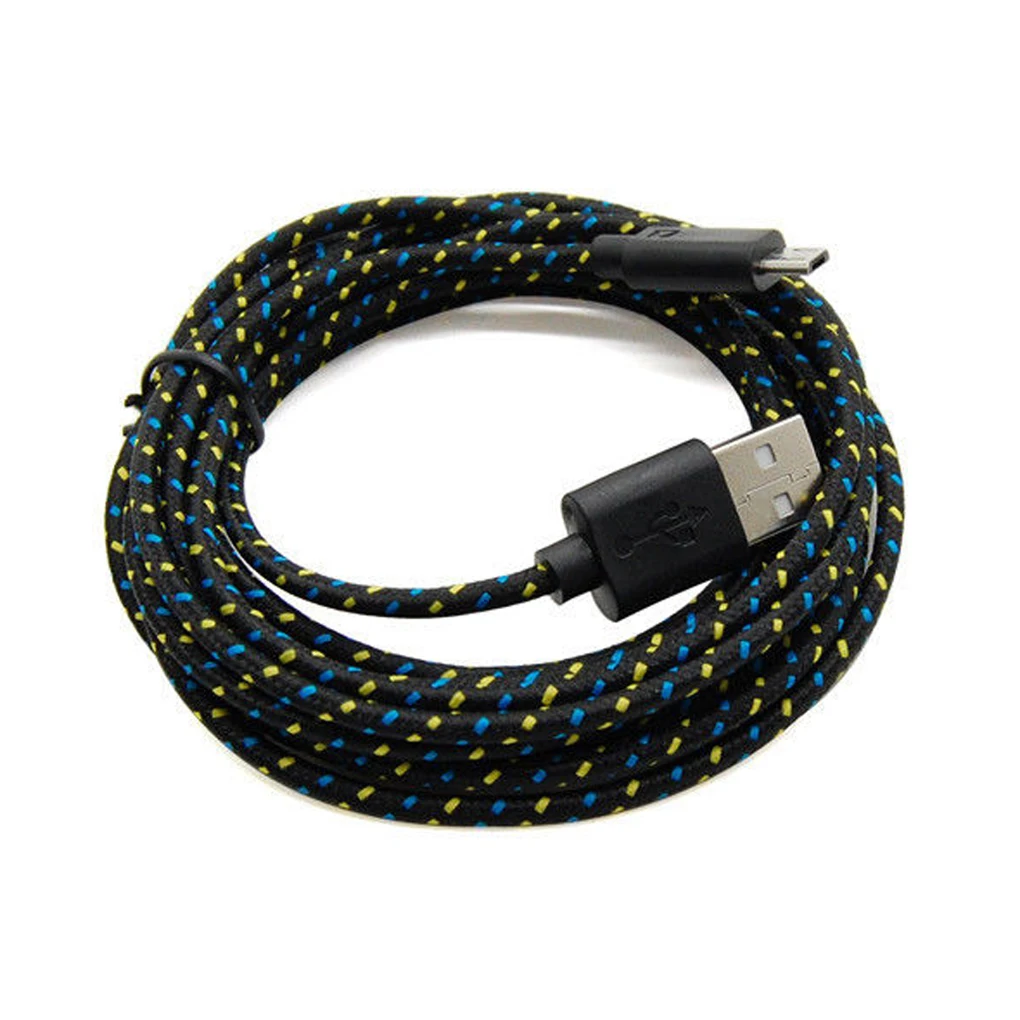 

3m Micro USB Hemp Rope Cable USB Data Cable for Samsung for Xiaomi Tablet Android USB Charging Cord Micro Usb Charger Cable