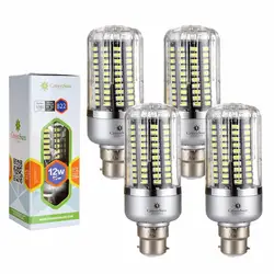 4/10 шт. B22 12 Вт 5736 SMD светодиодный светильник без мерцания светодиодные лампы 85-265 V Полный умная ИС (интеграционная схема светодиодный