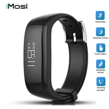 P6 Smart Браслет Спорта Шагомер Фитнес трекер сна Мониторы браслет Bluetooth 4.0 wterproot smartband для IOS Android