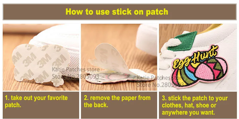 how to use stick on patch