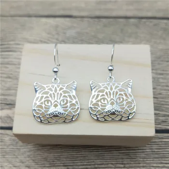 

New Exotic Cat Drop Earrings Trendy Style Exotic Cat Dangle Earrings Fashion Pet Cat Earrings Women Jewellery
