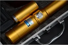 high powered blue laser pointer 1000000mw/1000w 450nm Flashlight adjustable burning match/dry wood/black plastic/burn cigarettes