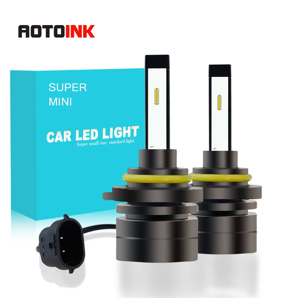 

H4 H7 HB4 H11 HB3 H1 Car LED Headlight Bulbs 60W 9005 H8 H27 H3 9006 H13 5202 CSP Super Mini Fog Light Headlamp 6000K 12V 8000LM