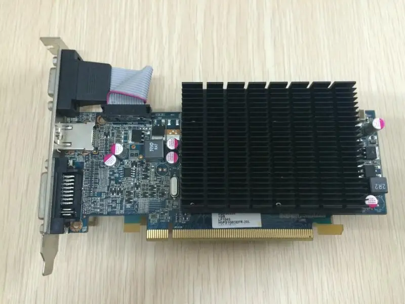PCI-E used original graphics for AMD HD5500 DDR2 independent 1G 128bit VGA + HDMI + DVI