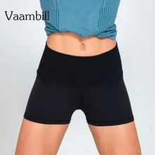 Для женщин сжатия Высокая Талия для йоги бега занятий спортом шорты женские леггинсы короткие спандекс спортивные шорты для спортивного зала для Для женщин