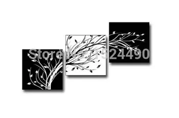 

Arthyx 3 Piece Free Shipping Handmade Tree Oil Painting Modern Abstract Canvas Wall Art Pictures For Living Room Home Decoration