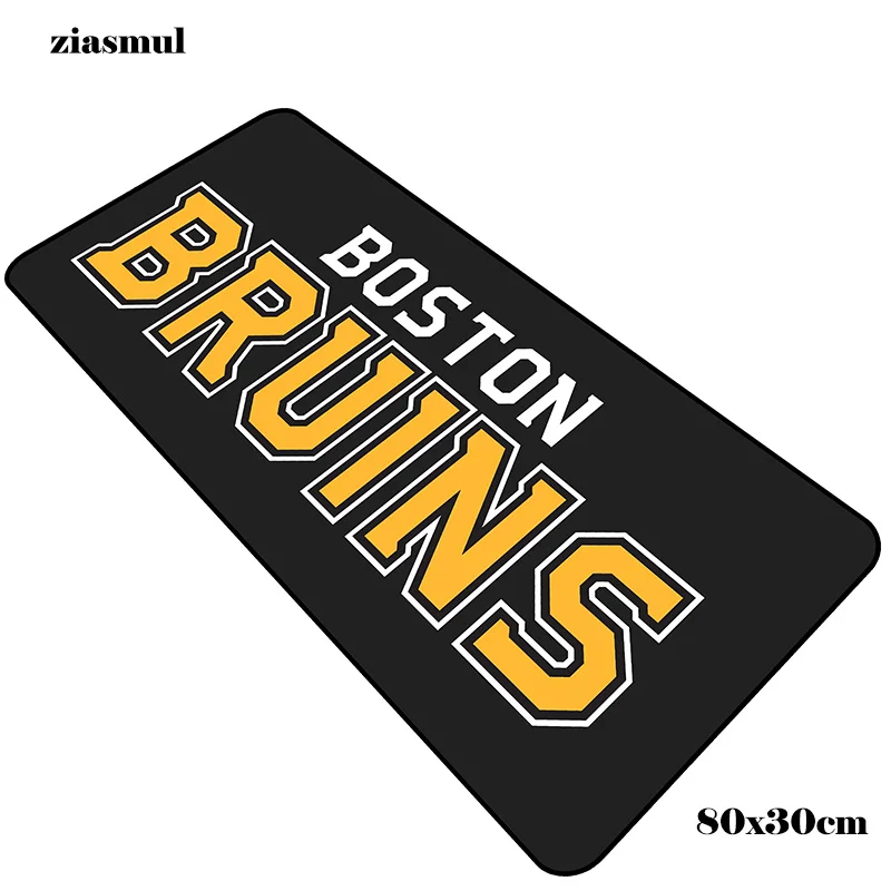 

boston bruins pad mouse Popular computer gamer mouse pad 800x300x2mm padmouse home mousepad ergonomic gadget office mats