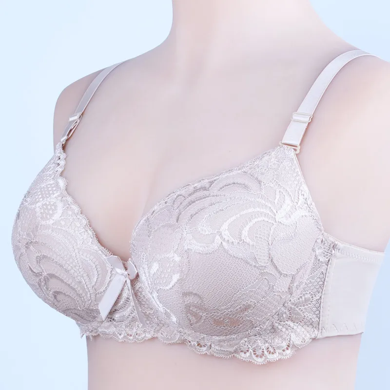 

New Arrival Sexy Lace Floral Ladies Bras Underwire Push Up Brassieres Femme Full Coverage Bralet Women's Intimate Soft Underwear