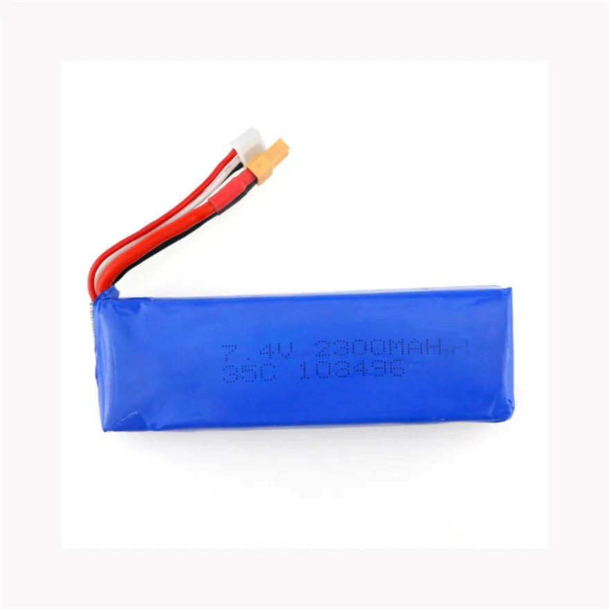 XT30 Plug 7 4 V 2300 мА/ч 35C LiPo Батарея для квадрокоптера MJX Bugs 3 и Другое RC игрушки оптовая