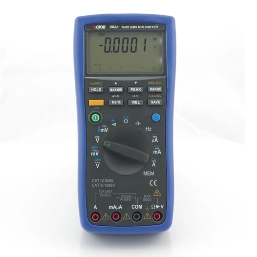 VICTOR 98A Intelligent Digital Multimeter tester digital electrical