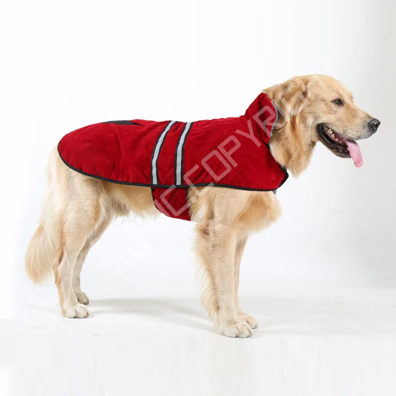 

New Winter Warm Pet Dog Clothes Small Dog Coat Jacket Winter Apparel Safe Reflective Padded Pet Clothes