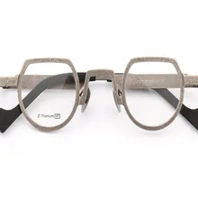 Унисекс Ретро полный обод чистого титана прогрессивные мульти-фокусные линзы очки Рамка для очков для дальнозоркости дальние очки новые очки для чтения