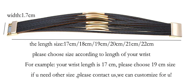 WELLMORE 10 Colors Fashion copper pipe charm Leather Bracelets For Women Men's wrap Bracelets Couples fashion Jewelry wholesale