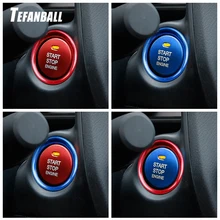 Автомобильный двигатель кнопка замены крышки Стоп ключ аксессуары переключатель украшения универсальный для Mazda 3 BM BN 6 GJ1 GL CX-4 CX4 CX-5 CX5