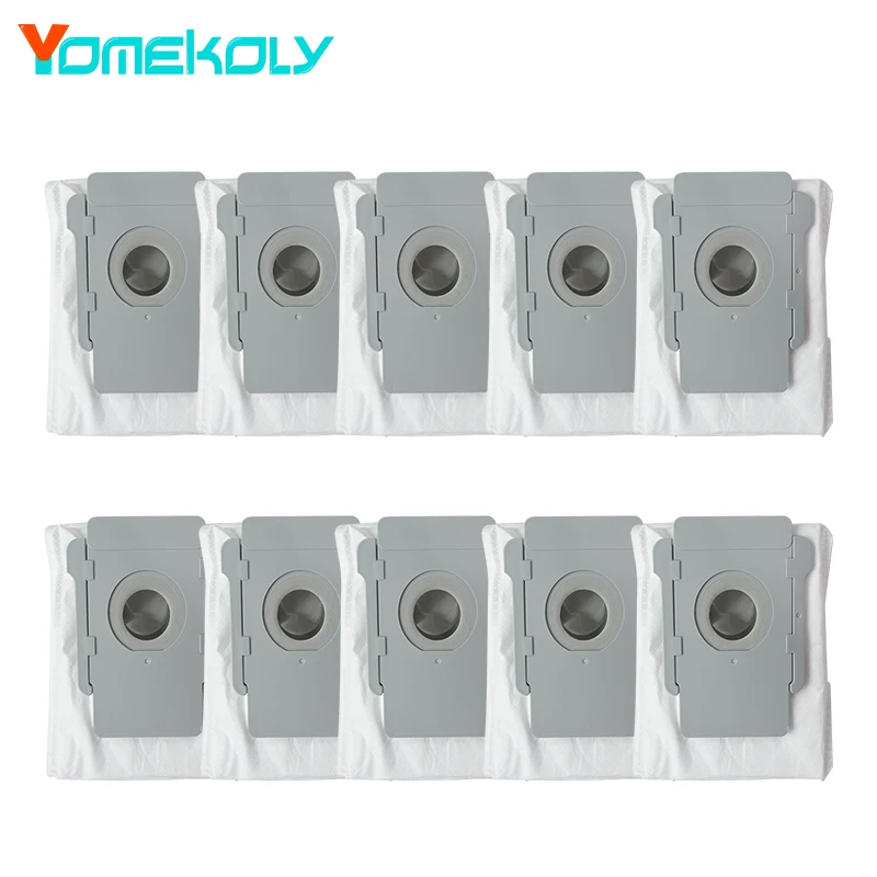 

10 Pcs for irobot Roomba i7 i7+ Plus E5 E6 Robot Vacuum Cleaner Dust Bag Filter Bags Robotic Vacuum Cleaner Bag Accessories