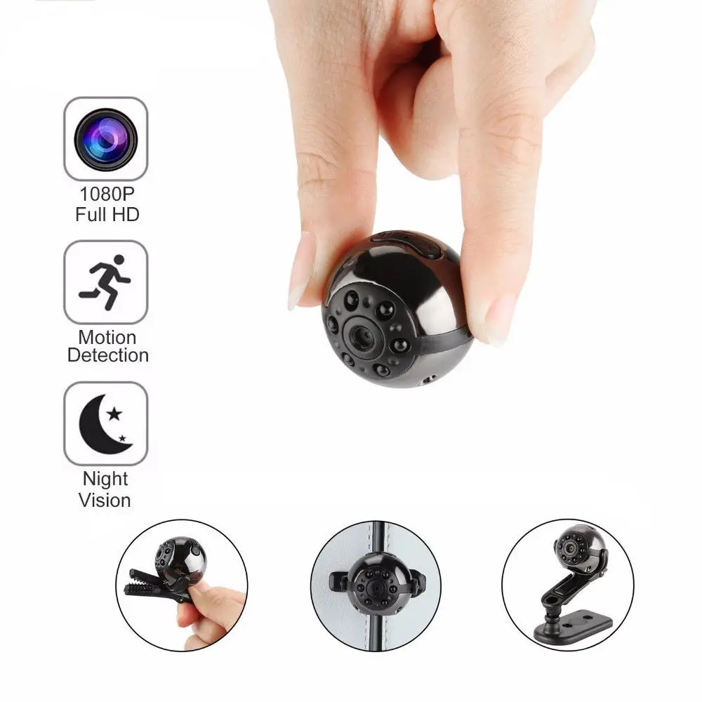 

Camsoy Mini Camera Infrared Night Vision Motion Detection Surveillance DVR Full HD 1080P Video Camcorder Micro Security DV Cam