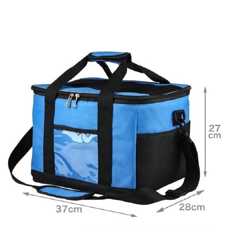 Bolsa térmica de 28L alimentos, bolsa aislante grande multifunción para viaje en coche, caja de portátil, bolsas hombro térmicas para nevera - AliExpress Maletas y