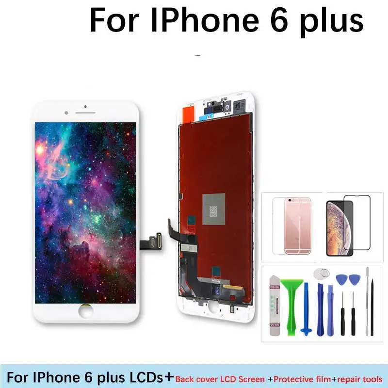

100% Original LCD Display + touch screen digitizer Assembly 3D Touch Screen for iPhone 6 Plus