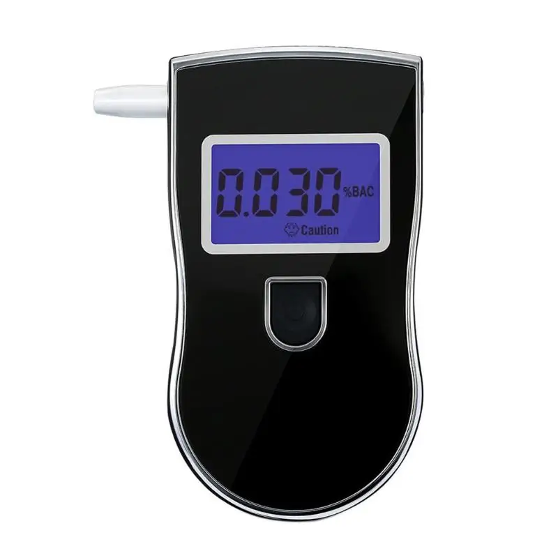 

VODOOL Portable LCD Blue Backlight Digital Alcohol Breath Tester Breathalyzer Detector Analyzer Alcotester for Drinker