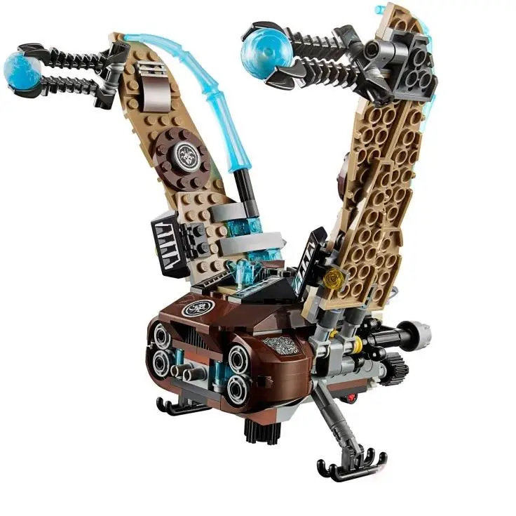 Коллекция 70228 года кубики Chimaed Sky Scavenger вултрикса фигурки героев игрушки для детей