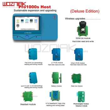 

wozniak New JC Pro1000S Multi-Functional Phone Chip Programmer PCIE NAND Read Write Module For iPhone 6S 6SP 7 7 8P Repair Tool